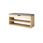 Banc de rangement chaussure MDF 80/28cm