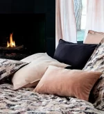 Coussin rectangulaire décoratif - Velours - 50/30cm – Image 3