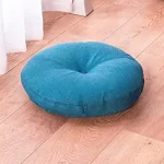 Coussin déco Rond 50cm en Velours – Image 2