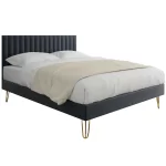 Lit en velours avec tête de lit ,ELIT – Image 5