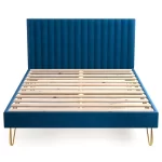 Lit en velours avec tête de lit ,ELIT – Image 2