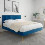 Lit en velours avec tête de lit ,ELIT – Image 3