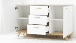 Buffet/bahut scandinave 144x90x40 cm – Image 2