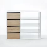 Meuble à chaussures Royale, 4 tiroirs 3 étagères