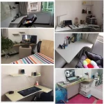 Bureau d'angle pliante Blanc – Image 5