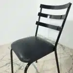 Chaise en Cuir et métal – Image 5