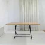 Grand Table à manger Pliable 160/70cm – Image 5