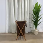 Panier à Linge en Bois Naturel – Image 4