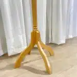 Porte-manteau en bois rouge massif – Image 4