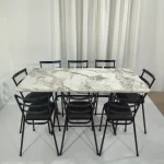 Grand Table à manger Pliable 160/70cm – Image 6