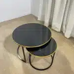 Lot de 2 tables basses,Glass – Image 7