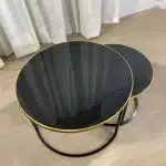 Lot de 2 tables basses,Glass – Image 5