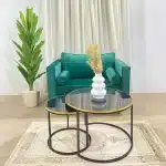 Lot de 2 tables basses,Glass – Image 8