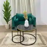 Lot de 2 tables basses,Glass – Image 2