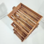 Corbeille à Fruits 4 Niveaux en Bois massif – Image 2