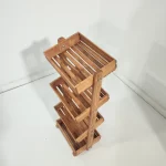 Corbeille à Fruits 4 Niveaux en Bois massif – Image 3