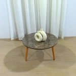 Table Basse Rond Bois – Image 2