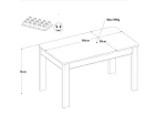 Table de salle à manger en Bois Massif 190 cm – Image 6