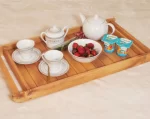 Plateau petit déjeuner en bois – Image 3