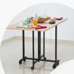 Table à manger pliable, Papillon