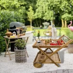 Chariot de service en bois – Image 6