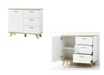 Buffet/bahut scandinave 97x90x40 cm – Image 2
