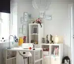 Étagère de rangement  avec Pied en Bois – Image 3