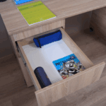 Bureau classique 1 porte 1 tiroir – Image 2