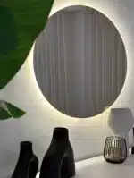 Miroir avec LED Ø 70