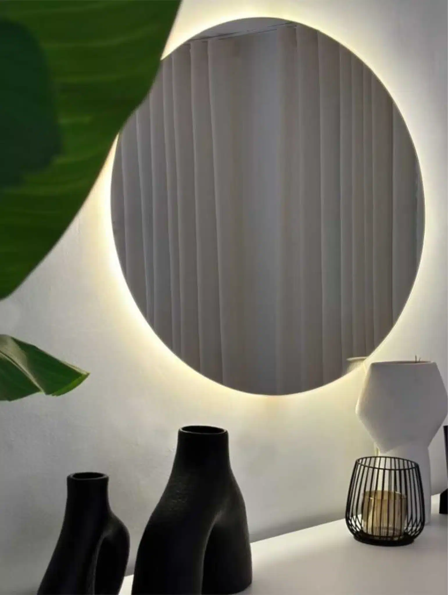 25 Miroir avec LED Ø 70 – Image 1