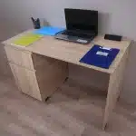 Bureau classique 1 porte 1 tiroir – Image 5