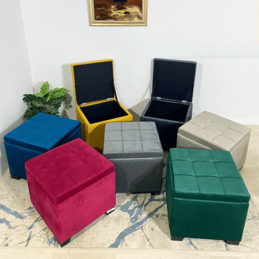 43 Pouf coffre Carré 45*45 – Image 1
