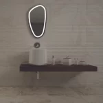 Miroir de salle de bains LED RBA 45 x 80 cm – Image 3