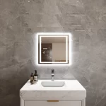 Miroir de salle de bain Led Carré – Image 2