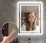 Miroir de salle de bain Led 70/50cm – Image 2