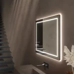 Miroir de salle de bain Led Carré – Image 3