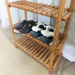 Grand étagère à Chaussures En bois Massif – Image 4