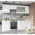 Meuble haut de cuisine 1 Porte Rectangulaire ,blanc – Image 5