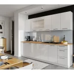 Meuble haut de cuisine 1 Porte Rectangulaire ,blanc – Image 4