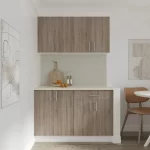 Meuble haut de cuisine 1 Porte ,Chêne – Image 5