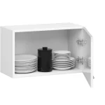 Meuble haut de cuisine 1 Porte Rectangulaire ,blanc – Image 2