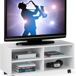 Meuble TV sur roulettes