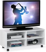 Meuble TV sur roulettes