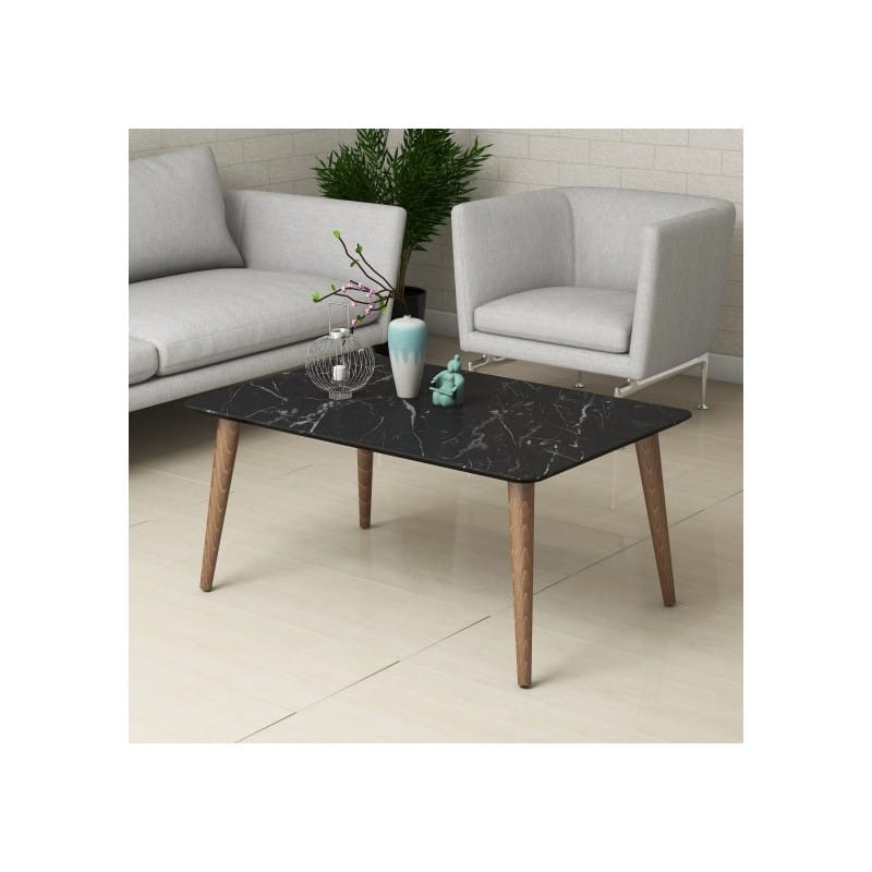 table-basse-novio-en-high-gloss-effet-marbre- Table Basse Effet Marbre – Image 1